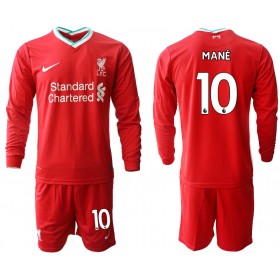 Liverpool Sadio Mane 10 Kind Thuistenue 2020-21 L/S